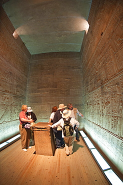 Interior of the Temple of Philae, near Aswan, Egypt, North Africa, AFrica