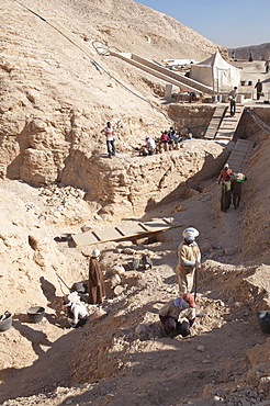 Valley of the Kings, Thebes, UNESCO World Heritage Site, Egypt, North Africa, Africa