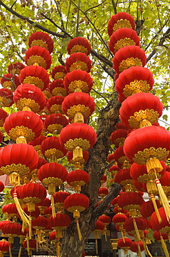 Lanterns, Shanghai City God Temple, Shanghai, China