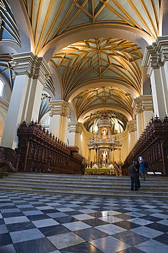 Basilica Cathedral of Lima, Lima, Peru, South America