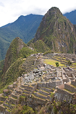 Inca ruins, Machu Picchu, UNESCO World Heritage Site, Peru, South America