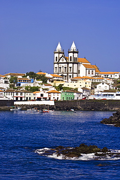 The village of Sao Mateus da Calheta, Terceira, Azores, Portugal, Atlantic, Europe