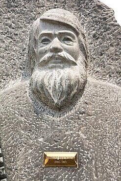 Vietnam, Quang Nam Province, Hoi An, Statue of Kazimierz Kwiatkowsky.