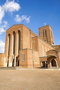 England, Surrey, Guildford, Exterior of the Cathedral.