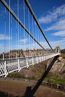 England, Bristol, Clifton Suspension Bridge.