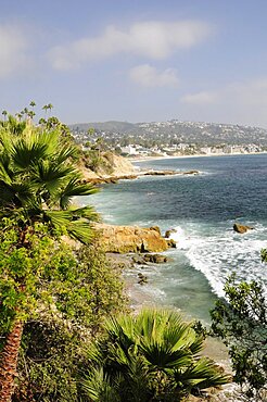 Sweeping views from Heisler park of Laguna Beach, United States of America