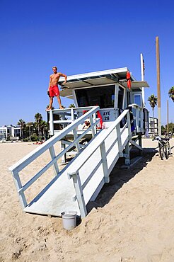 Lifeguard post Venice Beach, Venice Beach, United States of America