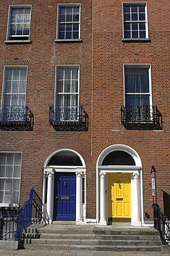 Georgian Doorway, Fitzwilliam Square, Dublin, Ireland