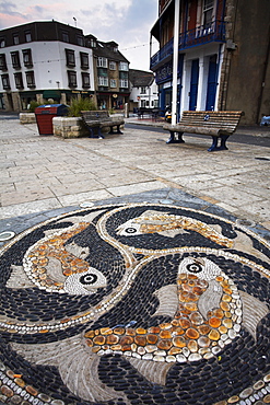 Street art in Swanage, Dorset, England, United Kingdom, Europe