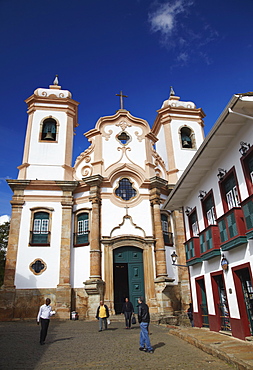 Our Lady of Pilar Church, Ouro Preto, UNESCO World Heritage Site, Minas Gerais, Brazil, South America 