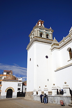 Copacabana Cathedral, Copacabana, Lake Titicaca, Bolivia, South America