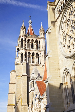 Lausanne Cathedral, Lausanne, Vaud, Switzerland, Europe