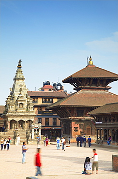 Durbar Square, Bhaktapur, UNESCO World Heritage Site, Kathmandu Valley, Nepal, Asia