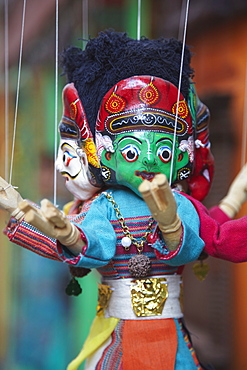 Traditional puppets, Patan, Kathmandu, Nepal, Asia