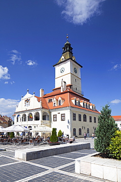 Council House in Piata Sfatului, Brasov, Transylvania, Romania, Europe  