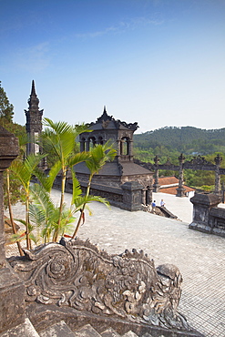 Tomb of Khai Dinh, UNESCO World Heritage Site, Hue, Thua Thien-Hue, Vietnam, Indochina, Southeast Asia, Asia