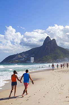 Ipanema beach, Rio de Janeiro, Brazil, South America 