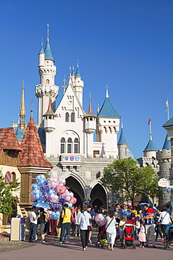 Disneyland, Lantau Island, Hong Kong, China, Asia