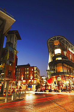 Melrose Square at dusk, Melrose, Johannesburg, Gauteng, South Africa, Africa