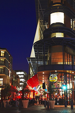 Melrose Square at dusk, Melrose, Johannesburg, Gauteng, South Africa, Africa