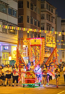 Tai Hang Dragon Dance, Tai Hang, Causeway Bay, Hong Kong, China, Asia