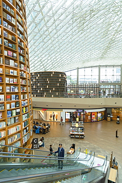 Starfield Library in COEX Mall, Seoul, South Korea, Asia