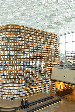 Starfield Library in COEX Mall, Seoul, South Korea, Asia