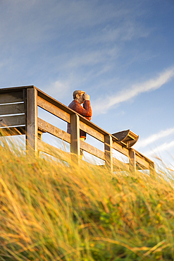 Sculpture on Wenningstedt beach, Sylt, Schleswig Holstein, Germany