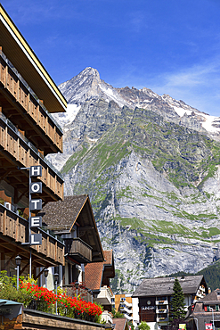 Mittelhorn mountain, Grindelwald, Jungfrau Region, Berner Oberland, Switzerland