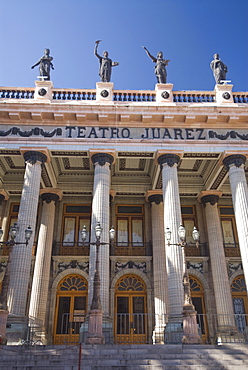 Theatro Juarez,  built between 1873 and 1903, Guanajuato city, Guanajuato, Mexico, North America