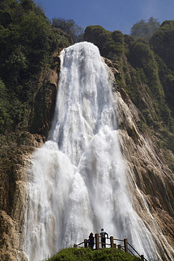 Cascada El Chiflon, Rio Vincente, Chiapas, Mexico, North America 