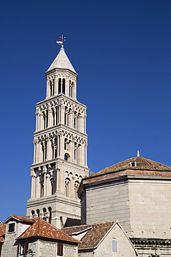 Cathedral of St. Domnius, Diocletian's Palace, UNESCO World Heritage Site, Split, Dalmatia, Croatia, Europe