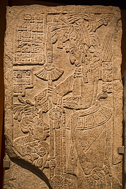 Stela 15 from Yaxchilan, National Museum of Anthropology, Mexico City, Mexico, North America