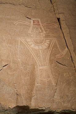 Dry Fork Canyon Rock Art, located on McConkie Ranch, Fremont style, dating from AD 700 to AD 1200, near Vernal, Utah, United States of America, North America