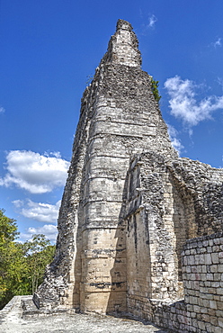 Structure I, Xpujil Archaeological Zone, Campeche, Mexico, North America