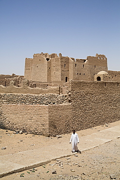 Monastery of St. Simeon, founded in the 7th century, Aswan, Egypt, North Africa, Africa