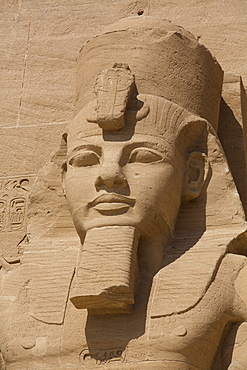 Ramses II, Sun Temple, Abu Simbel, UNESCO World Heritage Site, Egypt, North Africa, Africa