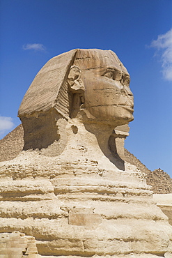 Sphinx, The Giza Pyramids, UNESCO World Heritage Site, Giza, Egypt, North Africa, Africa