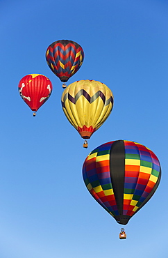 Hot air balloons, 2015 Balloon Fiestas, Albuquerque, New Mexico, United States of America, North America