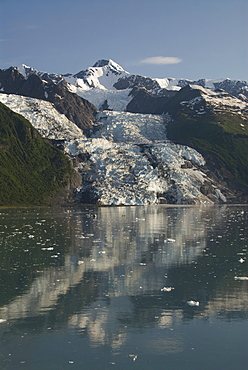 Vasser Glacier, College Fjord, Inside Passage, Alaska, United States of America, North America