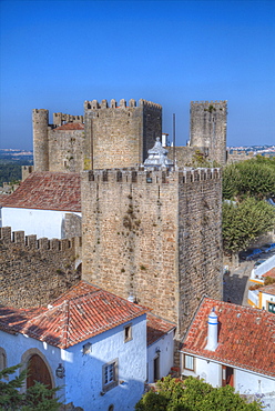 Medieval Castle, Obidos, Portugal, Europe