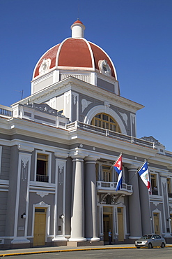 Provincial Museum, Cienfuegos City, UNESCO World Heritage Site, Cienfuegos, Cuba, West Indies, Central America