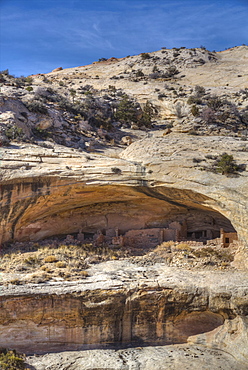 Butler Wash Achaeological Ruin, Ancestral Pueblo, Butler Wash, Shash Jaa National Monument, Utah, United States of America, North America