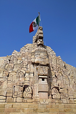 Monument to the Patria (Homeland), sculpted by Romulo Rozo, Merida, Yucatan, Mexico, North America