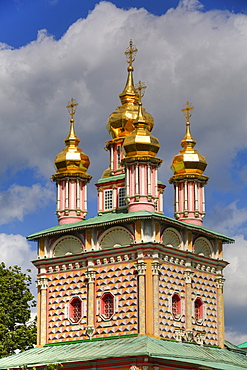 St. John the Baptist Church, The Holy Trinity Saint Sergius Lavra, UNESCO World Heritage Site, Sergiev Posad, Russia, Europe