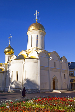 Holy Trinity Cathedral, The Holy Trinity Saint Sergius Lavra, UNESCO World Heritage Site, Sergiev Posad, Russia, Europe