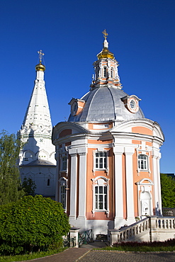 Holy Virgin of Smolensk Church, The Holy Trinity Saint Sergius Lavra, UNESCO World Heritage Site, Sergiev Posad, Russia, Europe