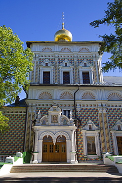 St. Sergius Church, The Holy Trinity Saint Sergius Lavra, UNESCO World Heritage Site, Sergiev Posad, Russia, Europe