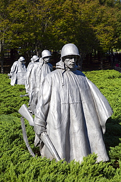 Korean War Veterans Memorial, Washington D.C., United States of America, North America