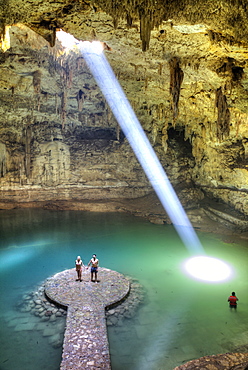 Suytun Cenote, Yucatan, Mexico, North America